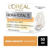 Crema Anti-manchas F17 Hydra Total 5 Loréal 50 Ml
