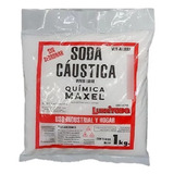 Soda Caustica X 1 Kg Destapa Cañerías Certificado Activa 25%