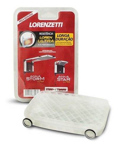 Resistencia Lorenzetti Acqua Ultra Storm Star Duo Jet Wave