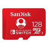 Cartão Memória Micro Sd Nintendo Switch 128gb Original C/nf