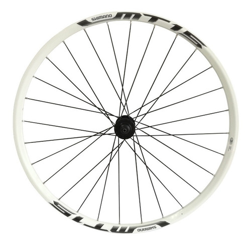 Rines Mtb Shimano 26  Del. Y Tras. Mt15 Blanco 9 Vel