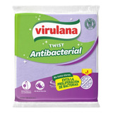 Paño Multiuso Twist Antibacterial Sin Pelusa Virulana X1