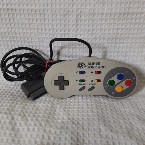 Controle Super Nintendo Snes Joy Card Sfc