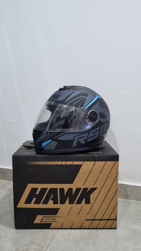 Casco Para Moto Integral Hawk Rs11  Sophie Mate Xl 