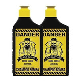 Pack X 2unid Shampoo Danger Barba Forte 250 Ml