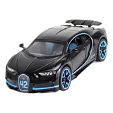 Bugatti Chiron Miniatura Metal Coche Adornos Coleccionables