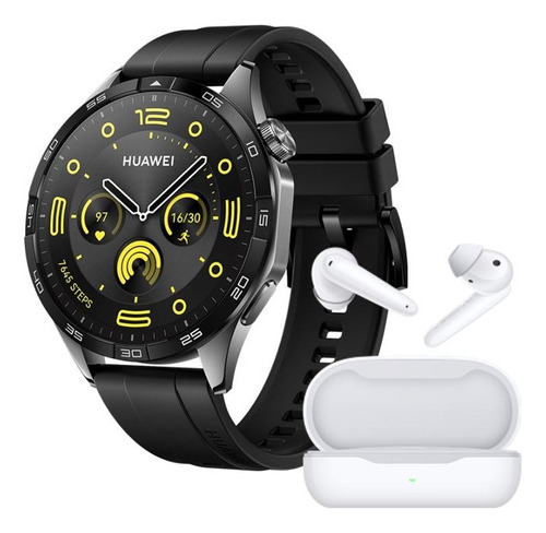 Smartwatch Huawei Watch Gt4 46mm Negro+ Freebuds Se 2