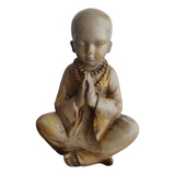 Figura Buda Pintado A Mano 11 Cm