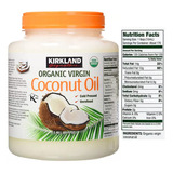 Aceite De Coco 100% Orgánico Virgen 2.48 Lts Marca Kirkland