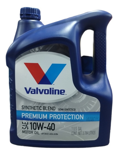 Aceite Para Motor De  Autos-pick Up Semisintético Valvoline