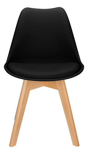 Cadeira Jantar Charles Eames Design Wood Bestchair Estofada