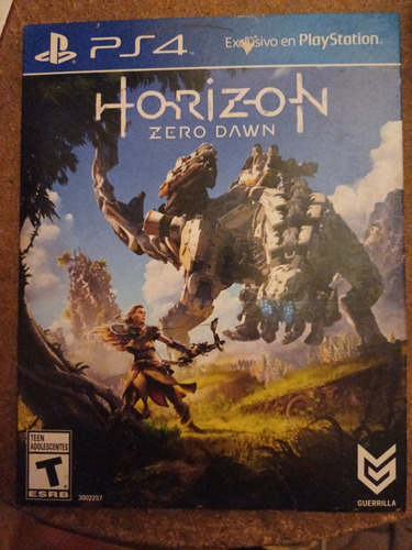 Horizon Zero Dawn Ps4 Sin Uso