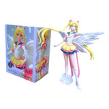 Figura Sailor Moon Serena Coleccionable Eternal Alas 