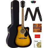 Guitarra Acústica-eléctrica Fender Fa-125ce - Sunburst Con A