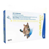 Revolution Gato 45mg 2,6 A 7,5 Kg 3 Pipetas.