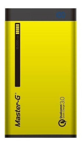 Batería Portátil 15.000 Mah Master G 2 Puertos