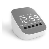 Reloj Despertador Digital Led, Reloj Electrónico De Espejo L