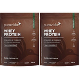 Whey Protein Isolado Dark Chocolate 2 X 450g Puravida