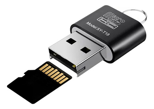 Lector Memoria Micro Sd Ranura Tarjeta Tf Adaptador Usb