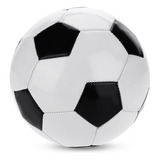 Balón De Fútbol Clásico, Blanco Y Negro, Tamaño 4, Para Entr