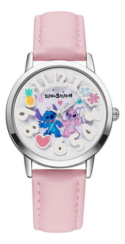 Reloj Stitch Cute Reloj Inteligente De Cuarzo Impermeable