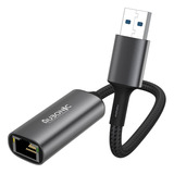 Adaptador Usb De Rede Ethernet Rj45 Gigabit 1000mbps Usb 3.0