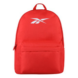 Backpack Unisex Reebok Rbkfw23bp202 Textil Rojo