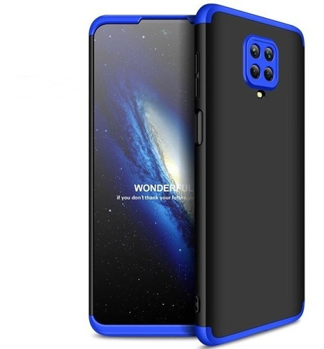 Capa Capinha 3em1 Antiimpacto Luxo Xiaomi Redmi Note 9s 9pro