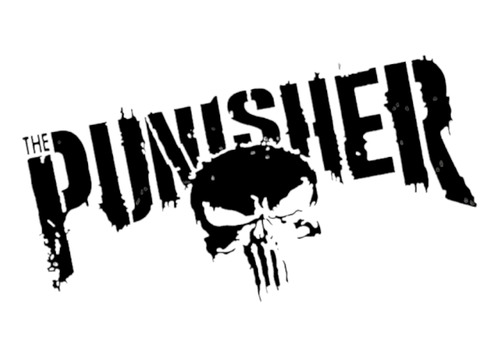 1 Pz Stiker Vinil Calca Cráneo Castigador Punisher 8x15cm