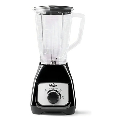Licuadora Oster Con Vaso De Plástico 2 Vel Blstkapbrd Negro | Envío gratis