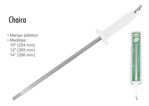 Chaira 14   Mango Plastico Blanco 0095 Lion Tools