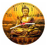 Relógio De Parede Buda Budismo Chácras Meditação Ioga 222