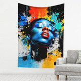 Tapestry Colisión Mujeres Afroamericanas 80x60''