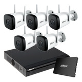 Kit Ip Seguridad Dahua 8  + 5 Camaras 3mp Wifi + 1tb