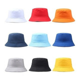 3 Sombreros Tipo Pescador Bucket Hat Unisex Colores