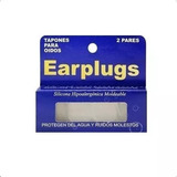 Tapones Para Oidos De Silicona Moldeable Earplugs X 4 Pares