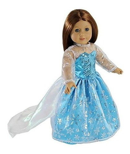 Elsa Inspiro A La Princesa Doll Clothes Para American Girl 