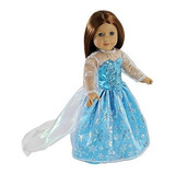 Elsa Inspiro A La Princesa Doll Clothes Para American Girl 