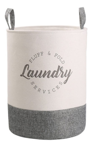 Canasto Para Ropa Sucia Organizador Laundry Fluff & Fold