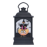 Chimenea Decorativa De Halloween Con Viento Transparente Par