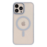 Capa De Telefone Fosca Magnética Transparente Para Iphone11