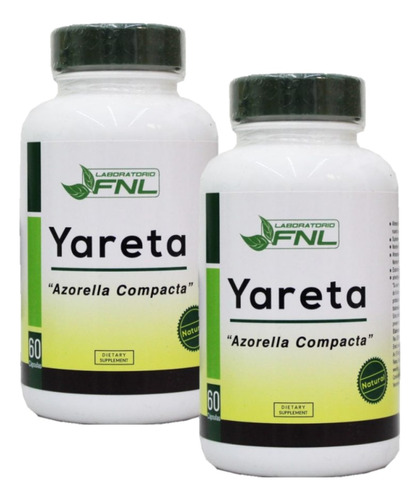 Yareta Molestias Urinarias Y Digestivas Pack X2
