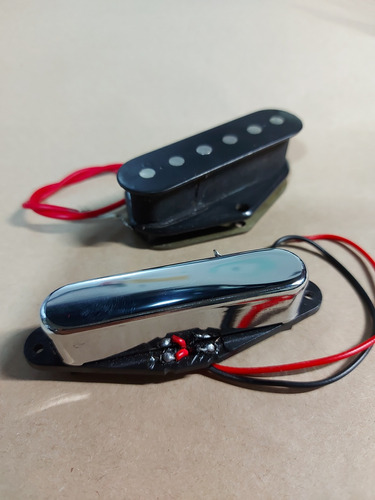 Set Cápsulas Pyramidamic Telecaster Neck Bridge Pickups