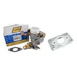 Carburador Renault 12 18 Tipo Weber 1 Boca + Base Adaptadora