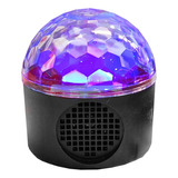 Parlante Proyector Bluetooth Bola Disco Luces Led Fiesta