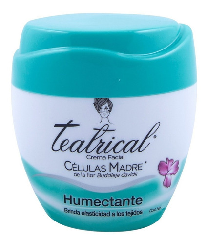 Crema Facial Humectante Células Madre Teatrical X 100 G