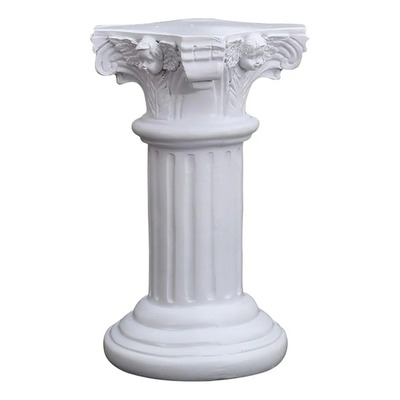 Pilar Romano Creativo Columna Griega Estatua L Redondo Multi
