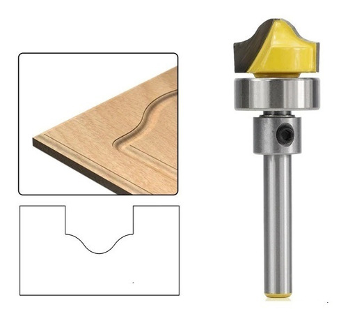 Fresa 1/4 Pulgada Router Bit-c3 Carburo Con Punta-k