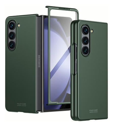 Funda Case Protectora Con Mica Para Samsung Galaxy Z Fold 5