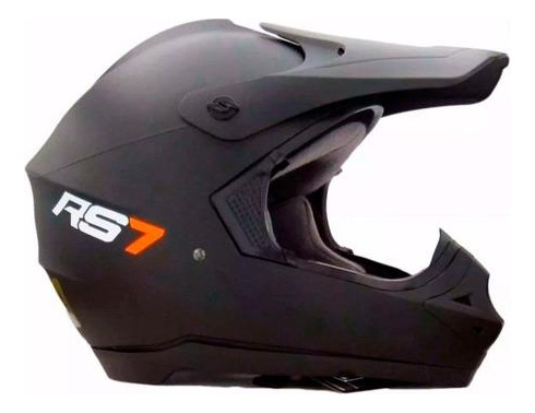 Casco Cross Hawk Rs7 + Guantes Cortos + Antiparra - Sti Moto